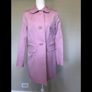 Pink Trench Coat